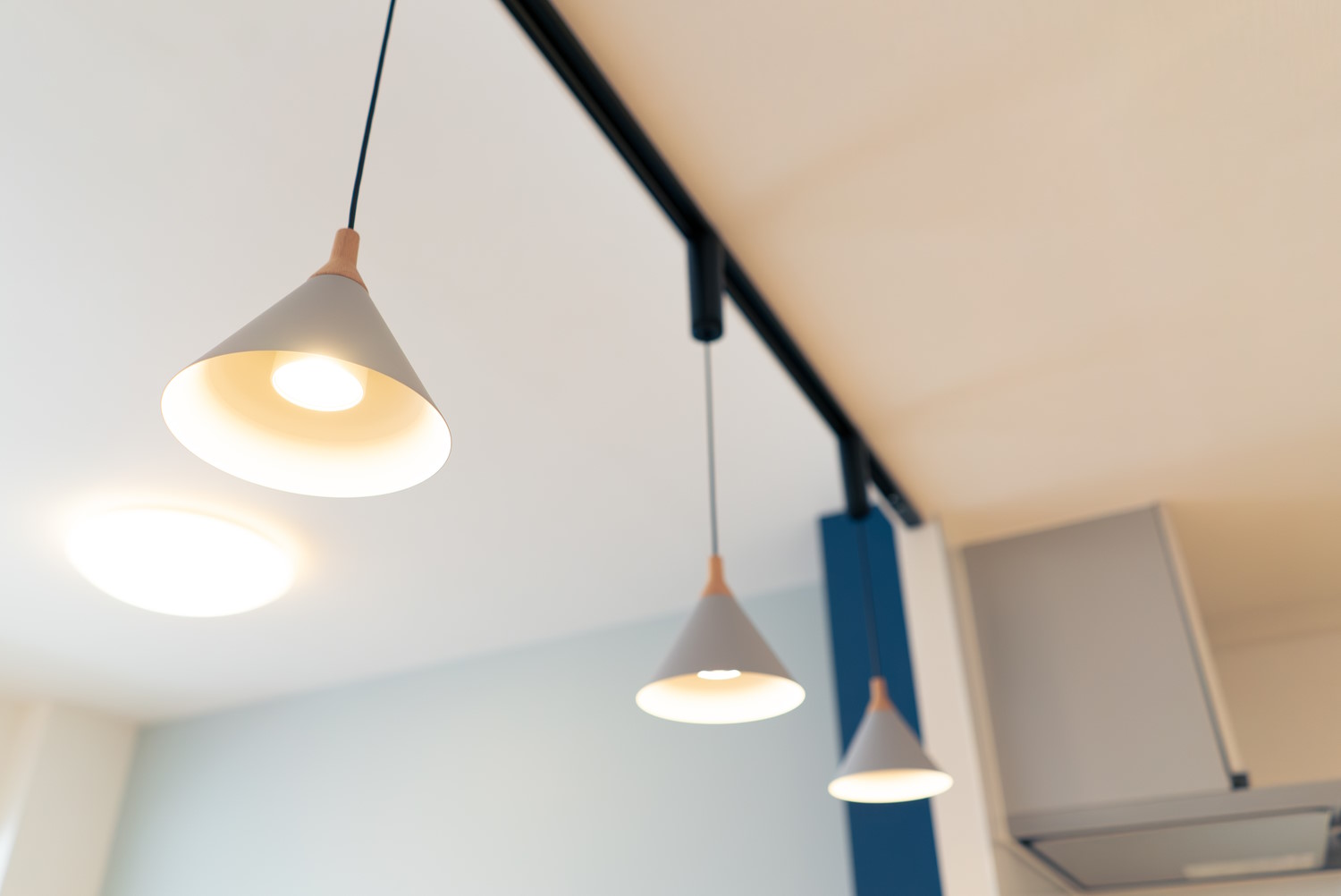 Iluminación de una cocina